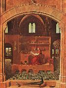 Antonello da Messina St.Jerome in his Study oil on canvas